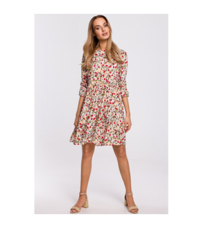 M521 Sukienka z falbaną - model 5