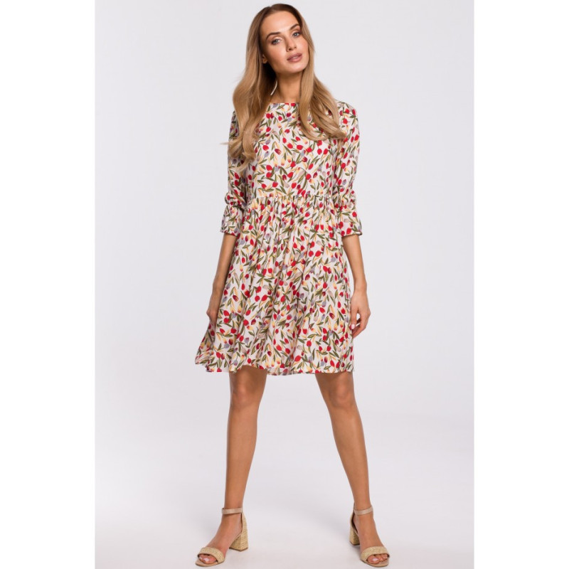 M521 Sukienka z falbaną - model 5