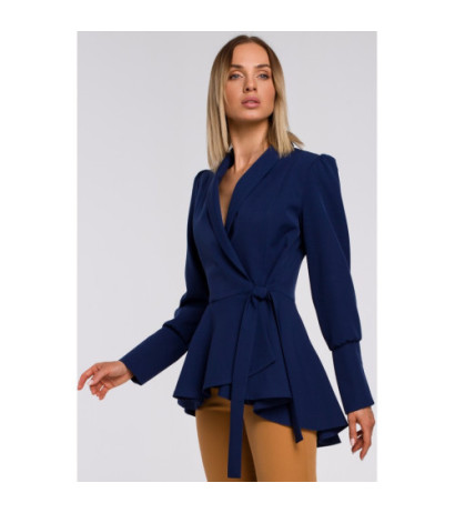 M529 Żakiet typu frak - granatowy