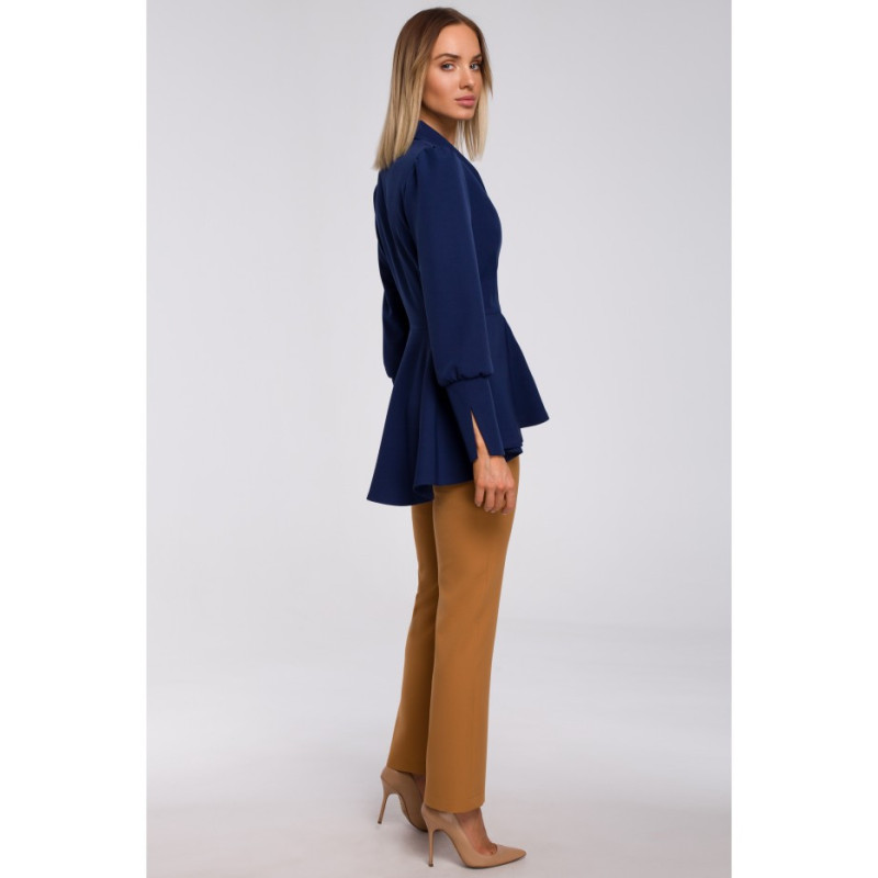 M529 Żakiet typu frak - granatowy