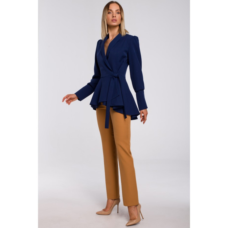 M529 Żakiet typu frak - granatowy