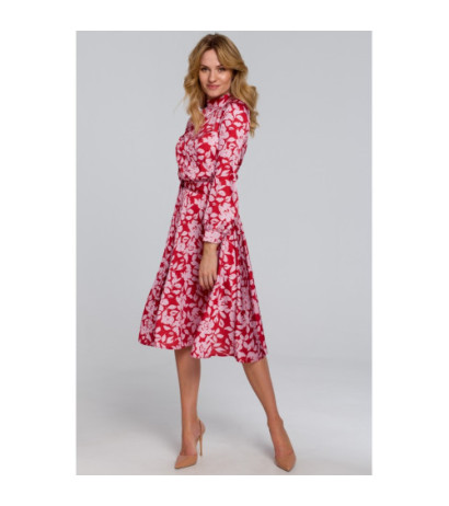 K084 Sukienka z rozcięciem na plecach - model 1