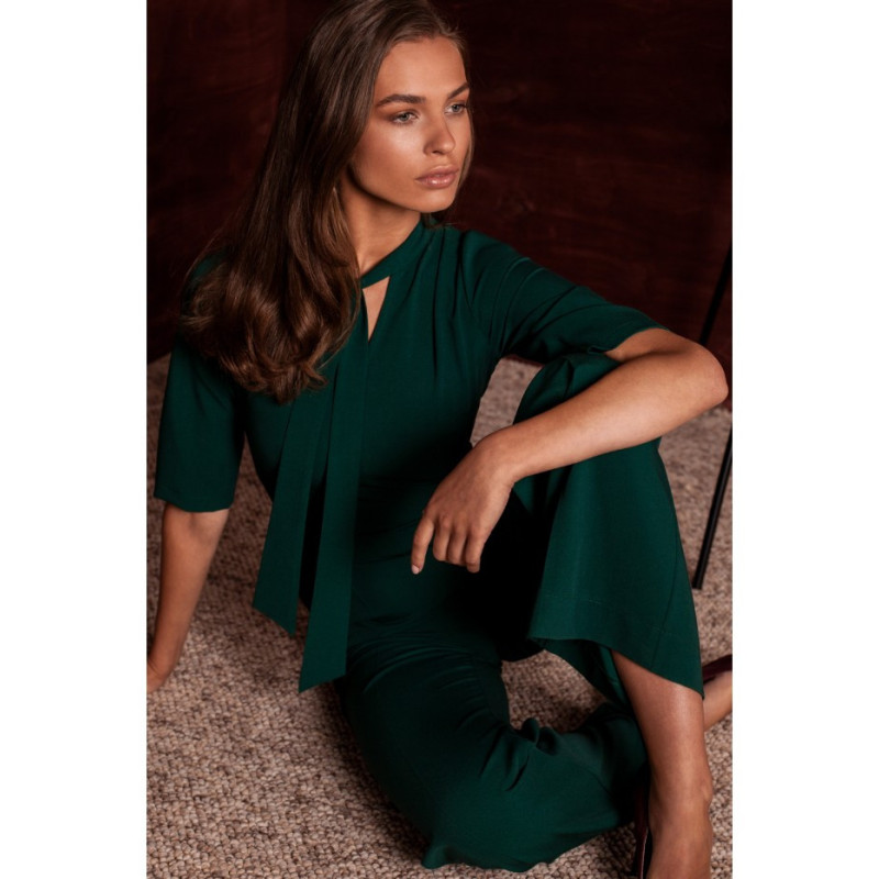 S243 Kombinezon z wiązaniem - zielony