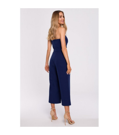 M571 Kombinezon Gorsetowy - granatowy