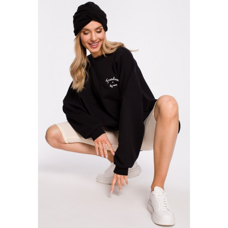 M601 Czapka Typu Turban - czarna