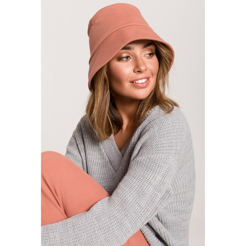 B214 Kapelusz - ceglasty