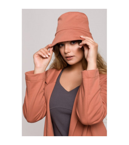 B214 Kapelusz - ceglasty