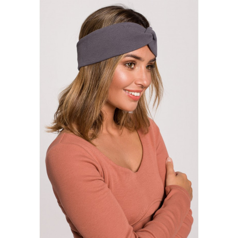 B216 Opaska z przeplotem - antracytowa