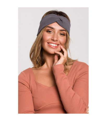 B216 Opaska z przeplotem - antracytowa