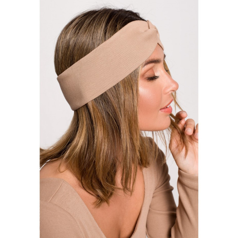 B216 Opaska z przeplotem - orzechowa