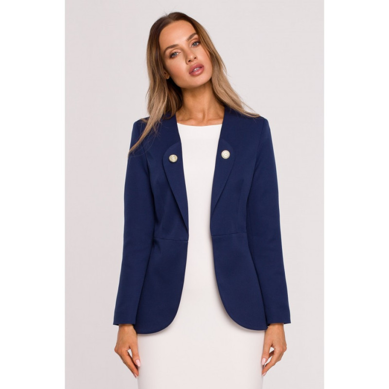 M665 Żakiet frak - granatowy