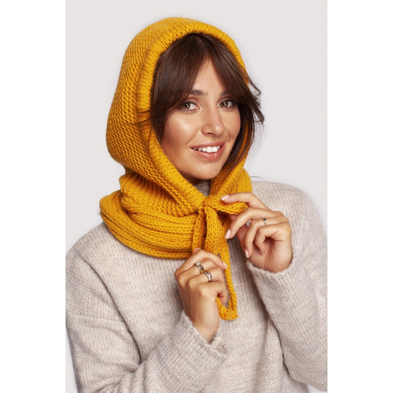 BK095 Kominiarka z trokami - miodowa