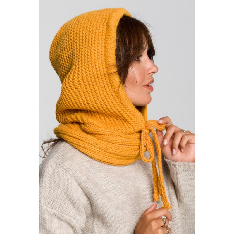 BK095 Kominiarka z trokami - miodowa