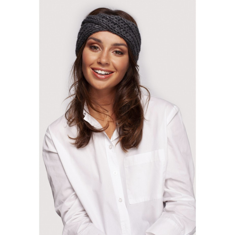 BK096 Opaska na głowę - grafitowa