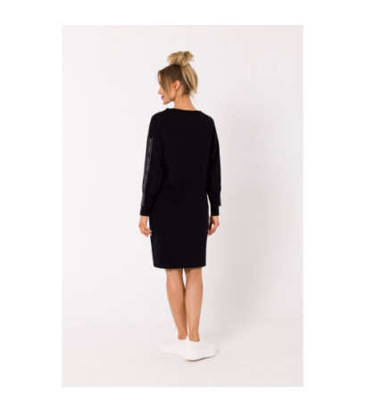 M727 Bluza z lampasami - czarna