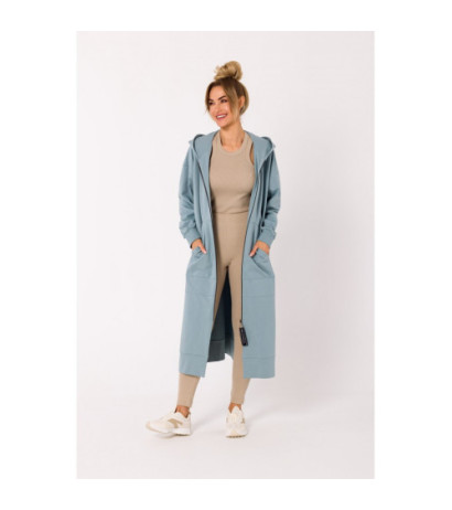 M729 Bluza długa jak parka - agawa