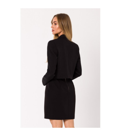 M745 Krótka marynarka - czarna