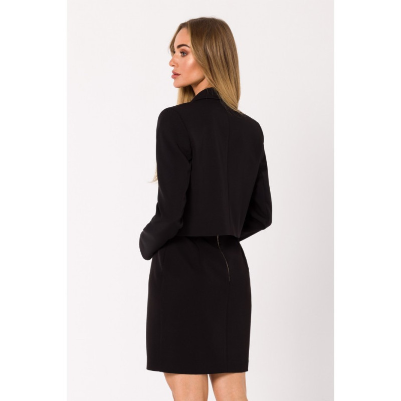 M745 Krótka marynarka - czarna