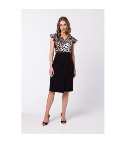 S343 Spódnica - czarna