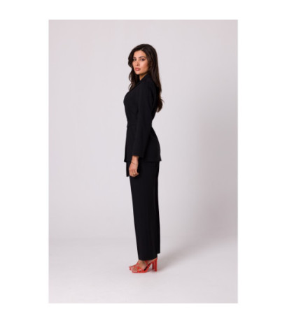 B253 Marynarka wiązana - czarna