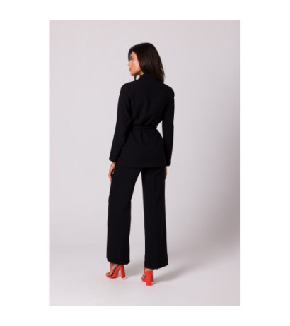 B253 Marynarka wiązana - czarna