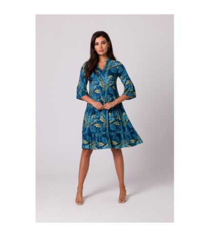 B260 Sukienka z falbanką - model 2