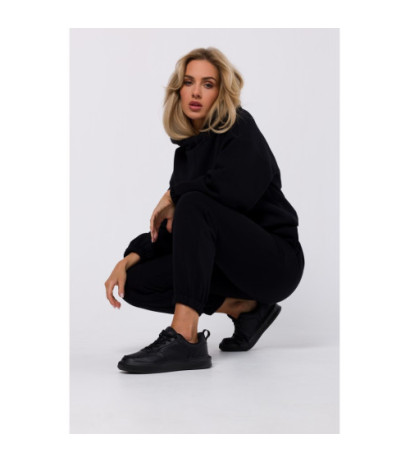 M759 Bluza z kapturem - czarna