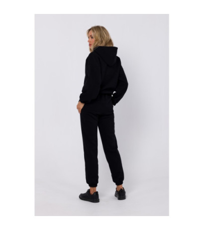 M759 Bluza z kapturem - czarna