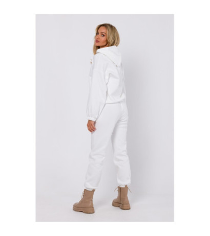 M759 Bluza z kapturem - ecru