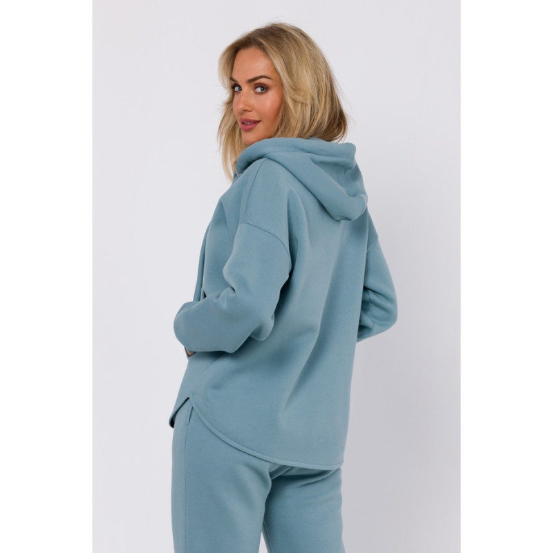 M761 Bluza z kapturem zasuwana na zamek - agawa