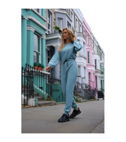 M763 Kombinezon z elastyczną talią - agawa