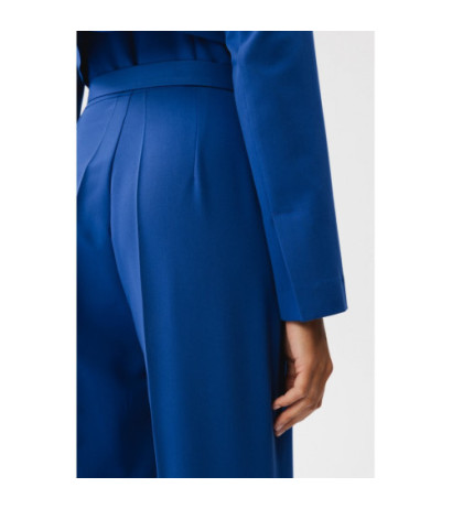 S352 Kombinezon z wiązaniem wokół talii - chabrowy