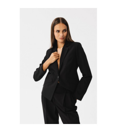 S353 Krótka marynarka - czarna