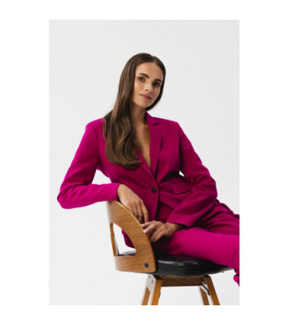 S353 Krótka marynarka - śliwkowa