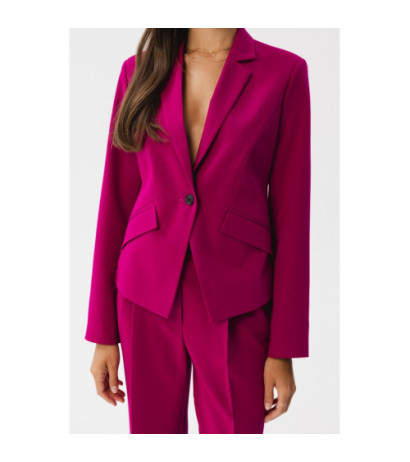 S353 Krótka marynarka - śliwkowa