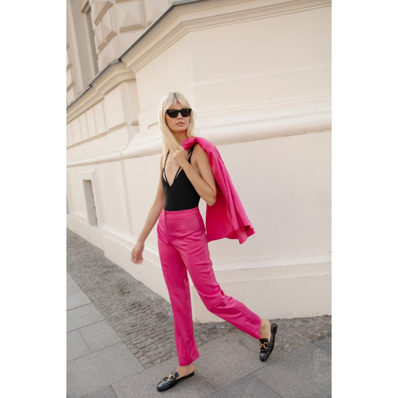 K174 Spodnie - różowe