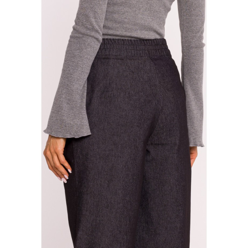 M799 Spodnie z szerokimi nogawkami - grafitowe