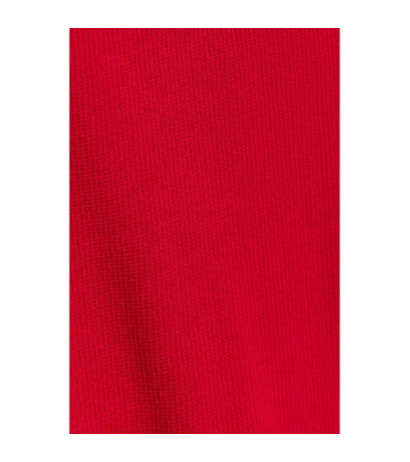 M806 Bluzka z długimi poszerzonymi rękawami - czerwona