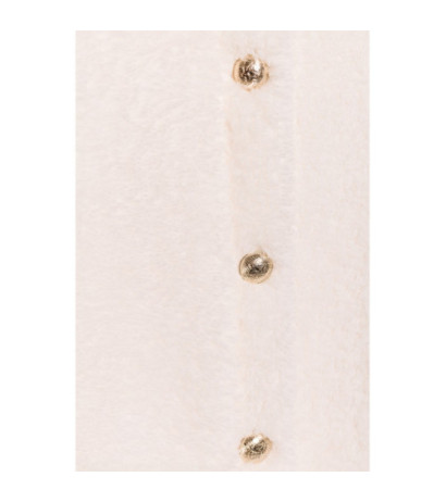 M807 Blezer z dzianiny typu miś - ecru