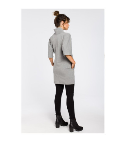 B043 Nowoczesna tunika kimono - szara