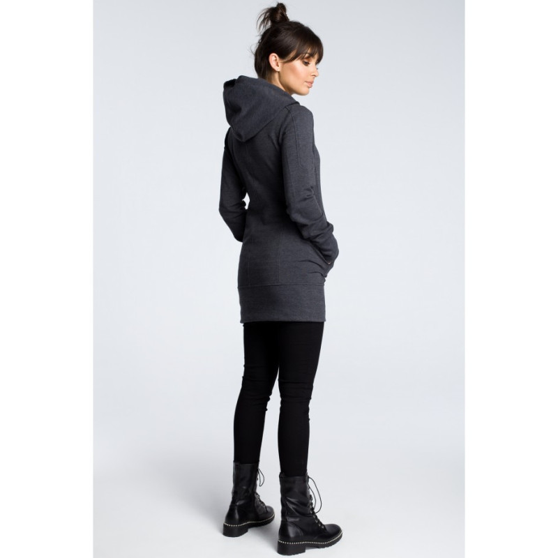 B072 Tunika z kapturem - grafitowa