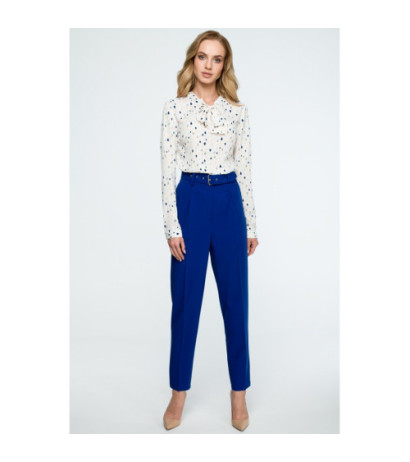 S129 Bluzka z wiązaniem pod szyją - model 3