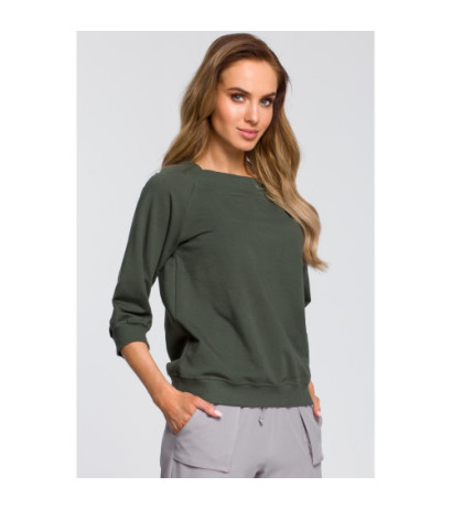 M412 Bluzka z opadającym ramieniem - militarno-zielona