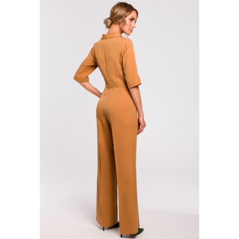 M463 Kombinezon ze stójką - cynamonowy