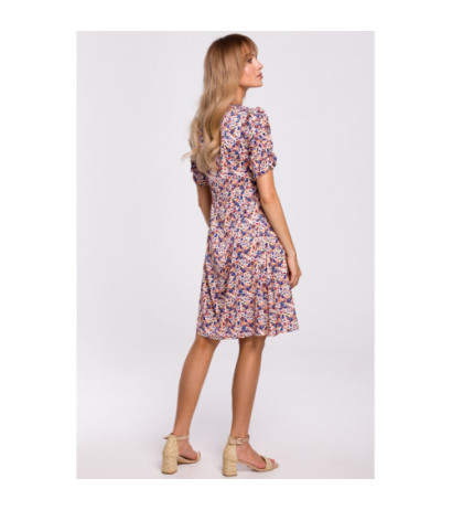 M506 Sukienka z marszczonymi rękawami - model 1