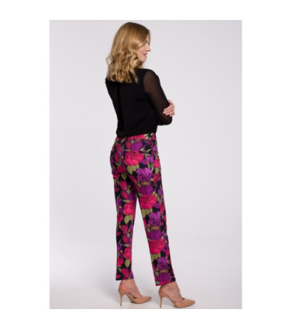 K053 Eleganckie spodnie cygaretki - model 2