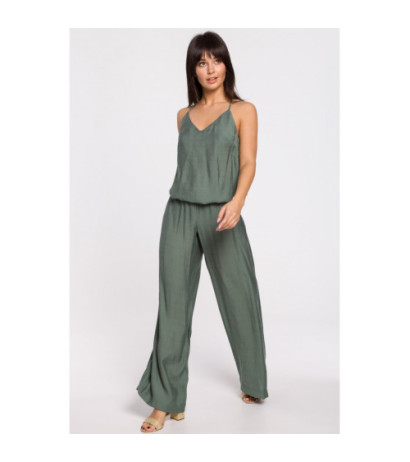 B155 Kombinezon z odkrytymi ramionami - miętowy