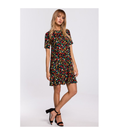 M520 Sukienka z dekoltem na plecach - model 6