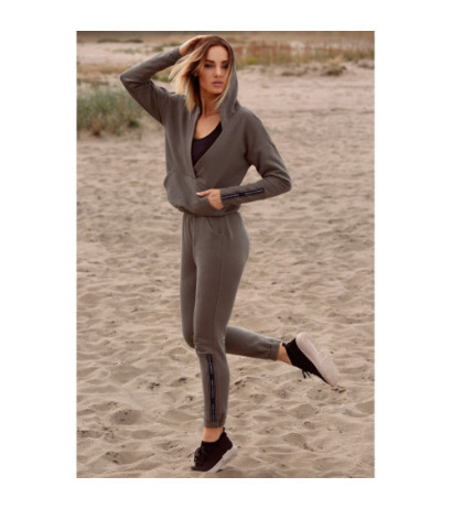 M553 Spodnie z lampasem - khaki