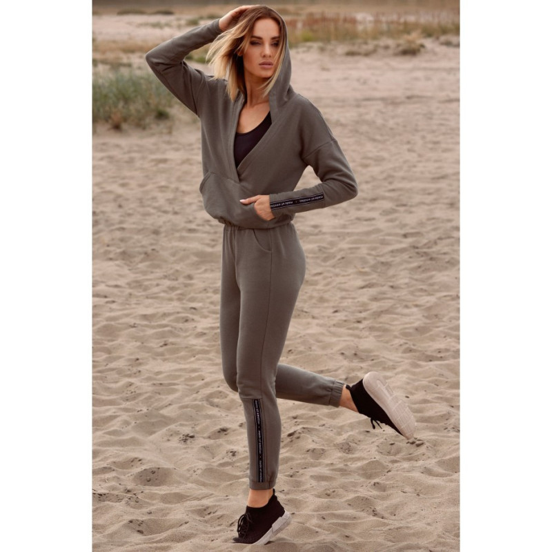 M553 Spodnie z lampasem - khaki